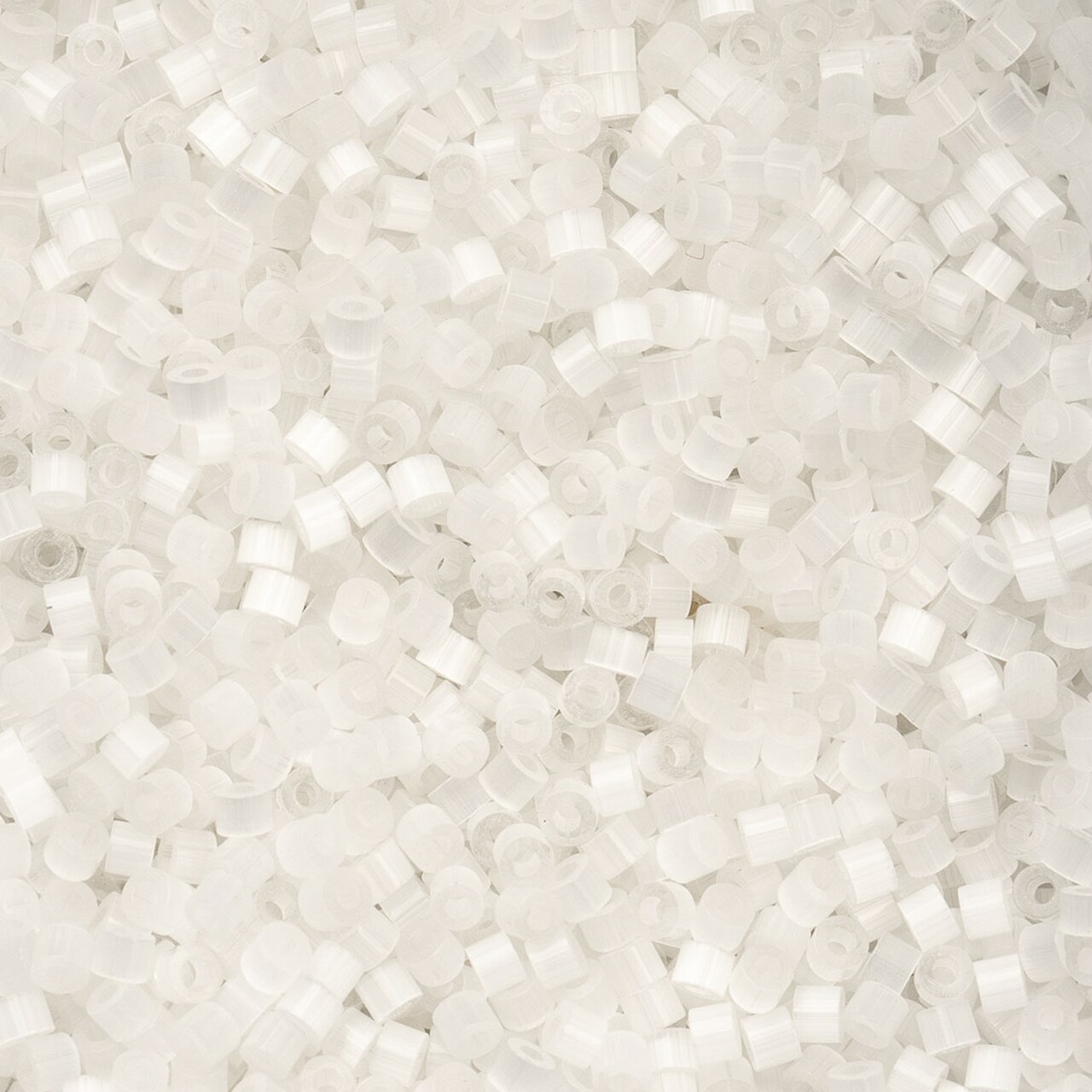 John Bead Transparent Finish Cylin Beads 11/0 Glass Cylindrical Seed Beads, 25g